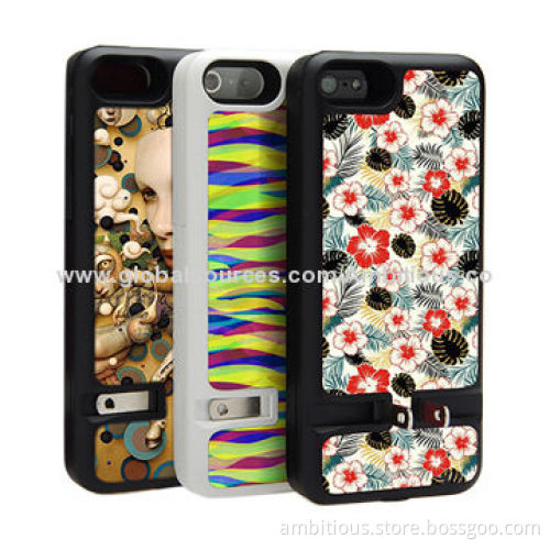 Power Case Charger for iPhone 5/5S, 2,000mAh Capacity, CE and RoHS Certified